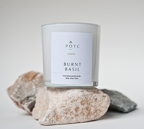 Burnt Basil Luxury Candle