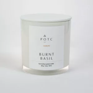 SALE - Burnt Basil Luxury Candle